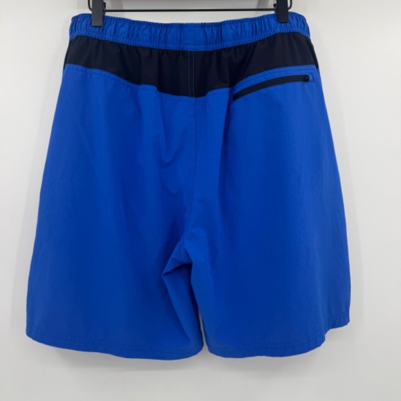 Speedo Shorts Men XL Blue Hybrid Active Beach Elastic Drawstring Lined Pockets - Picture 4 of 11